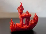 Flame Benchy – The Burning Testboat-3