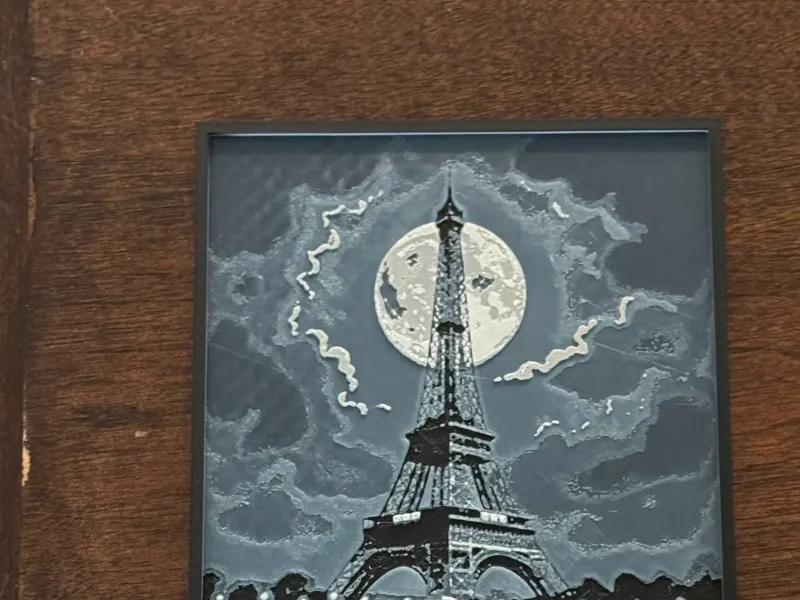 HueForge: Eiffel Tower