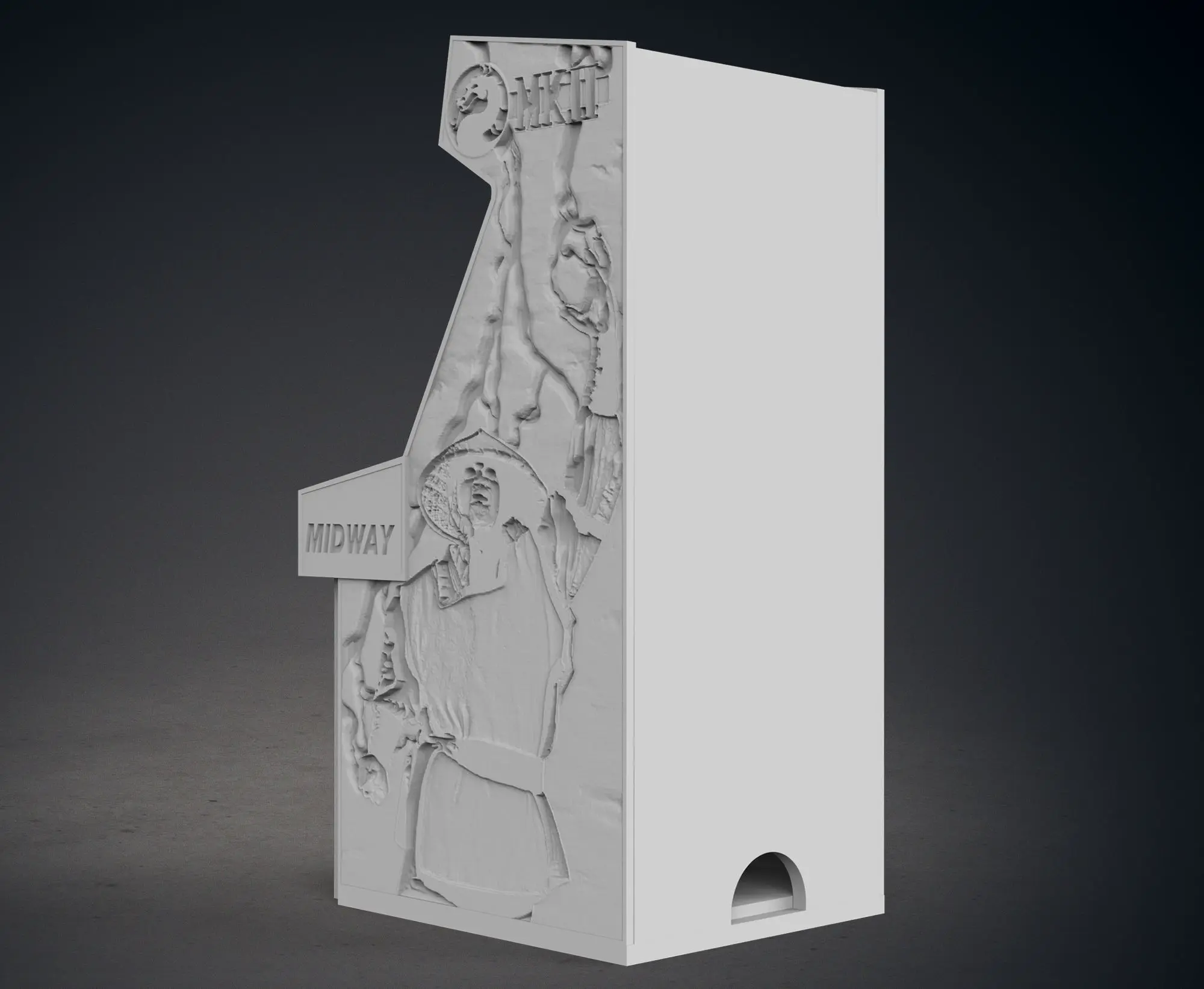 MOBILE ARCADE MORTAL KOMBAT II CON LITHOPHANE