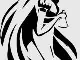 Princess Bubblegum stencil-0