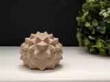 Low Poly Sleeping Hedgehog-5