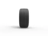 Tire of Asphalt Modified stock car Scale 1:25-3