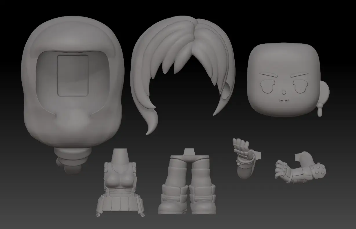 FFVII CHIBI : TIFA LOCKHART