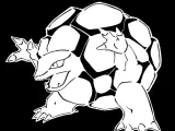 076 Golem stencil + 2D-2