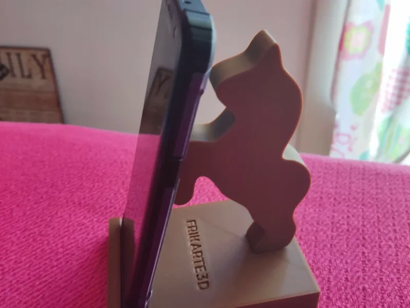 Support de téléphone en forme de cheval