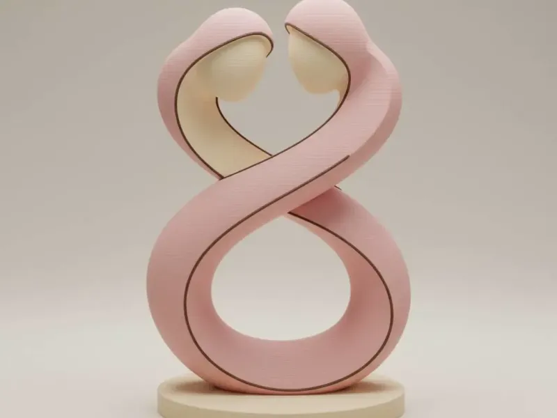 Infinite Embrace Sculpture – Noah 0x03