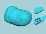 Rock Realistic Secret Key Hide STL - Outdoor Stone-0