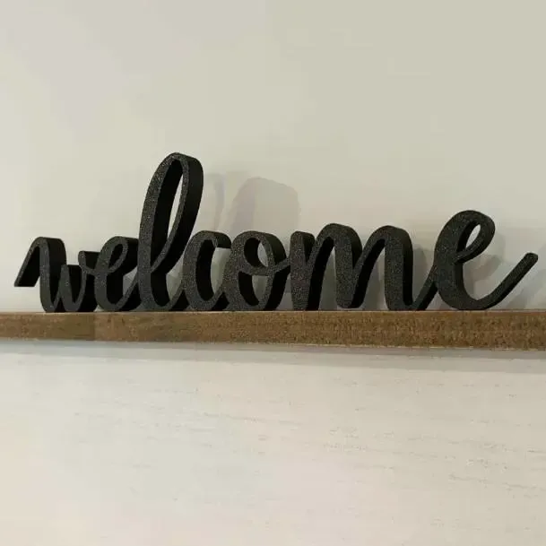 Welcome sign