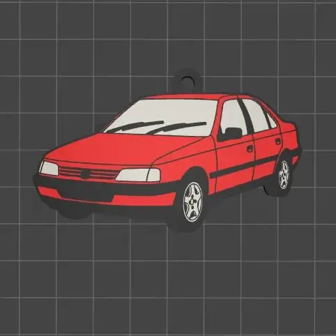 Peugeot 405 Keychain