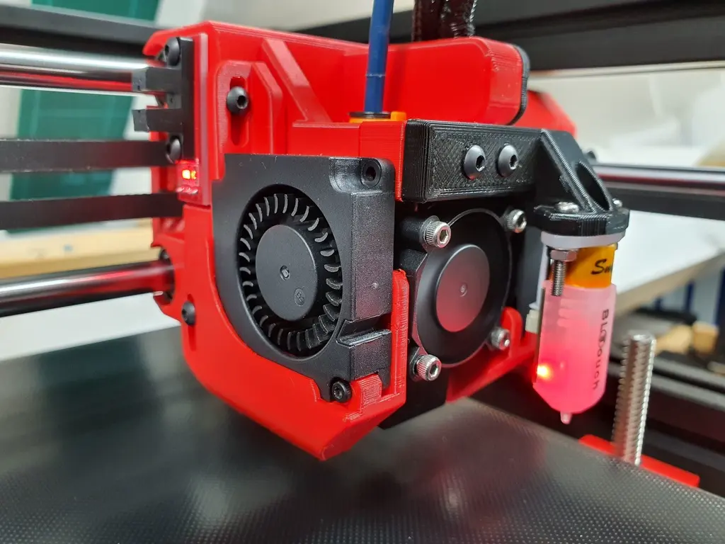 Hypercube Evolution Compact Dual 4010 Duct 2, X Endstop ile