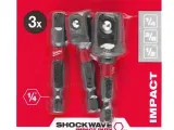 Box for SHOCKWAVE adapter set from 1/4" HEX to 1/4", 3/8", 1/2"-2