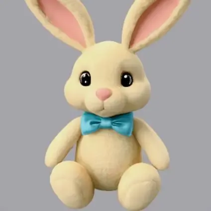 Easter Bunny Plushie