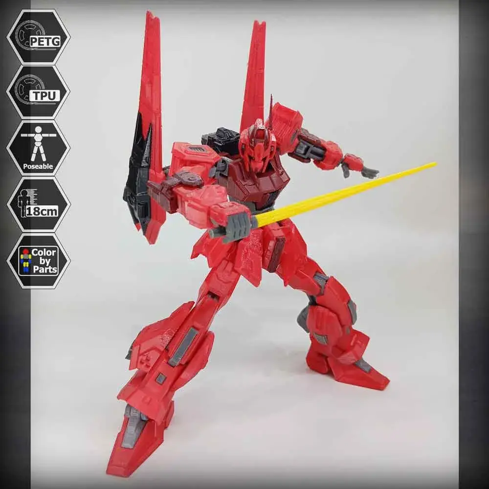 Other STL Download - Rei Shiki 18cm(1/100 scale) - Based on MSZ