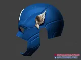 Captain America Helmet - Marvel Cosplay-3