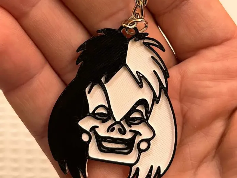 Keychain Cruella de Vill