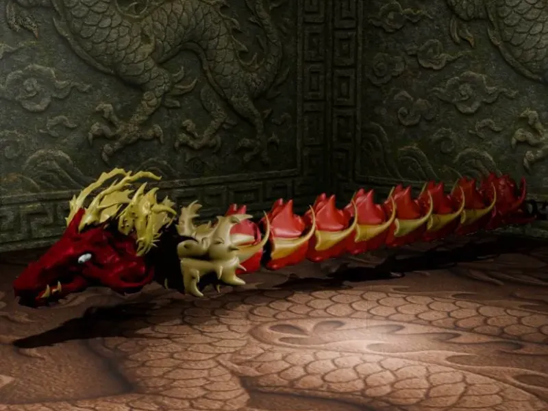 New! Articulate Chinese Dragon! High quality!