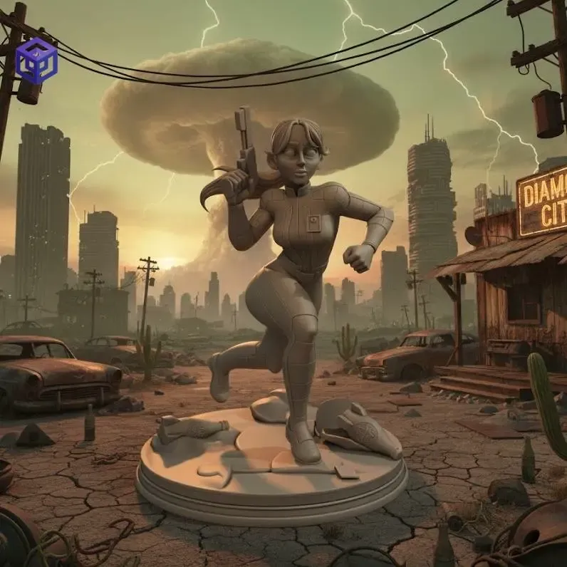 Lucy Fallout figure v2