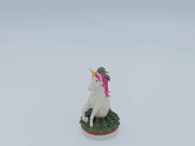 Forest Chess (Knight - Unicorn/Horse)