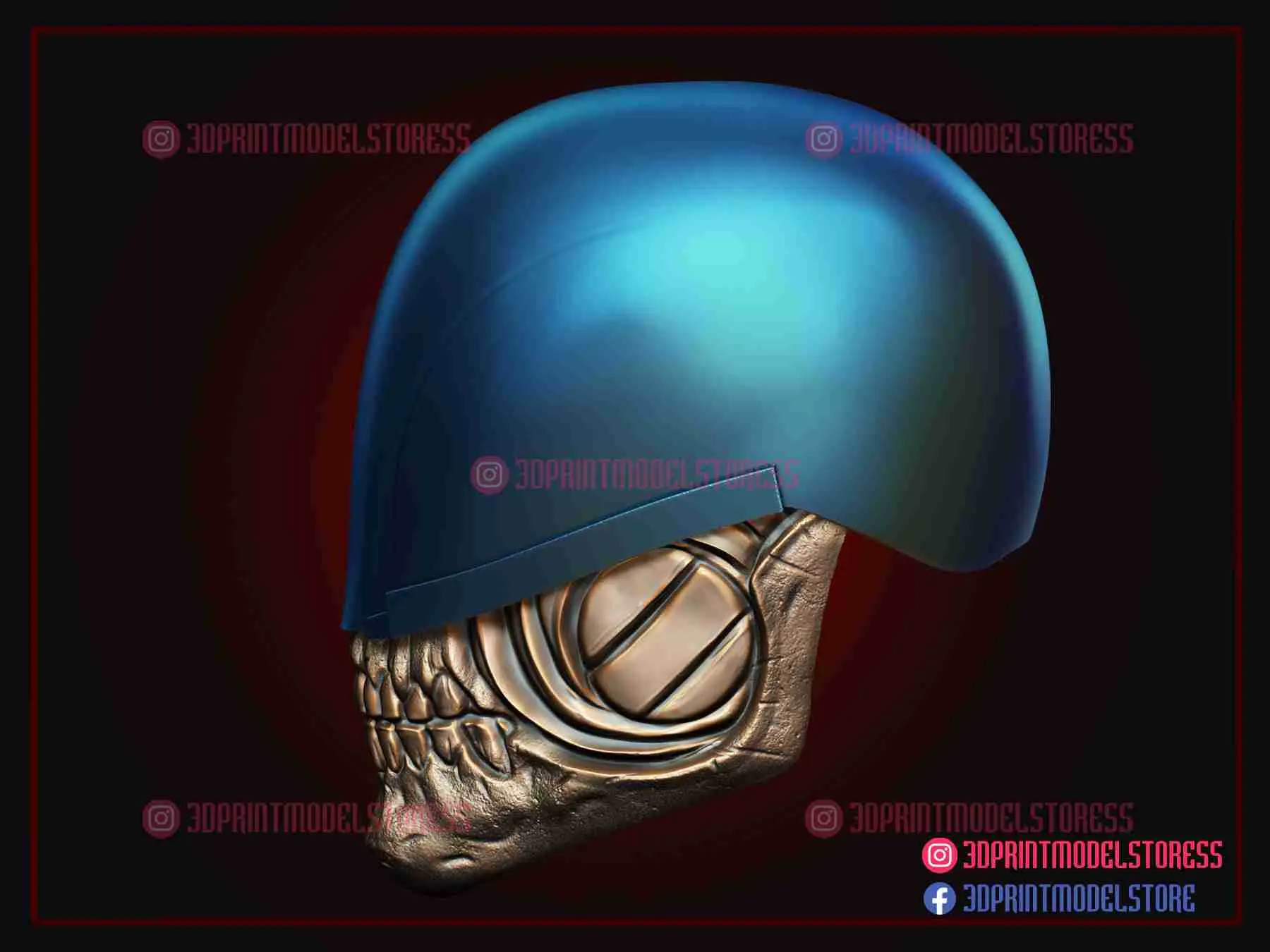 Bloodsport Escuadrón Suicida Cosplay Casco - Halloween Costume