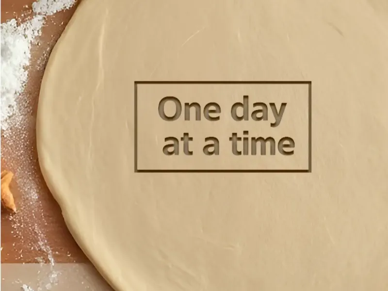 One Day At A Time Cookie Cutter, Biscuit Cutter