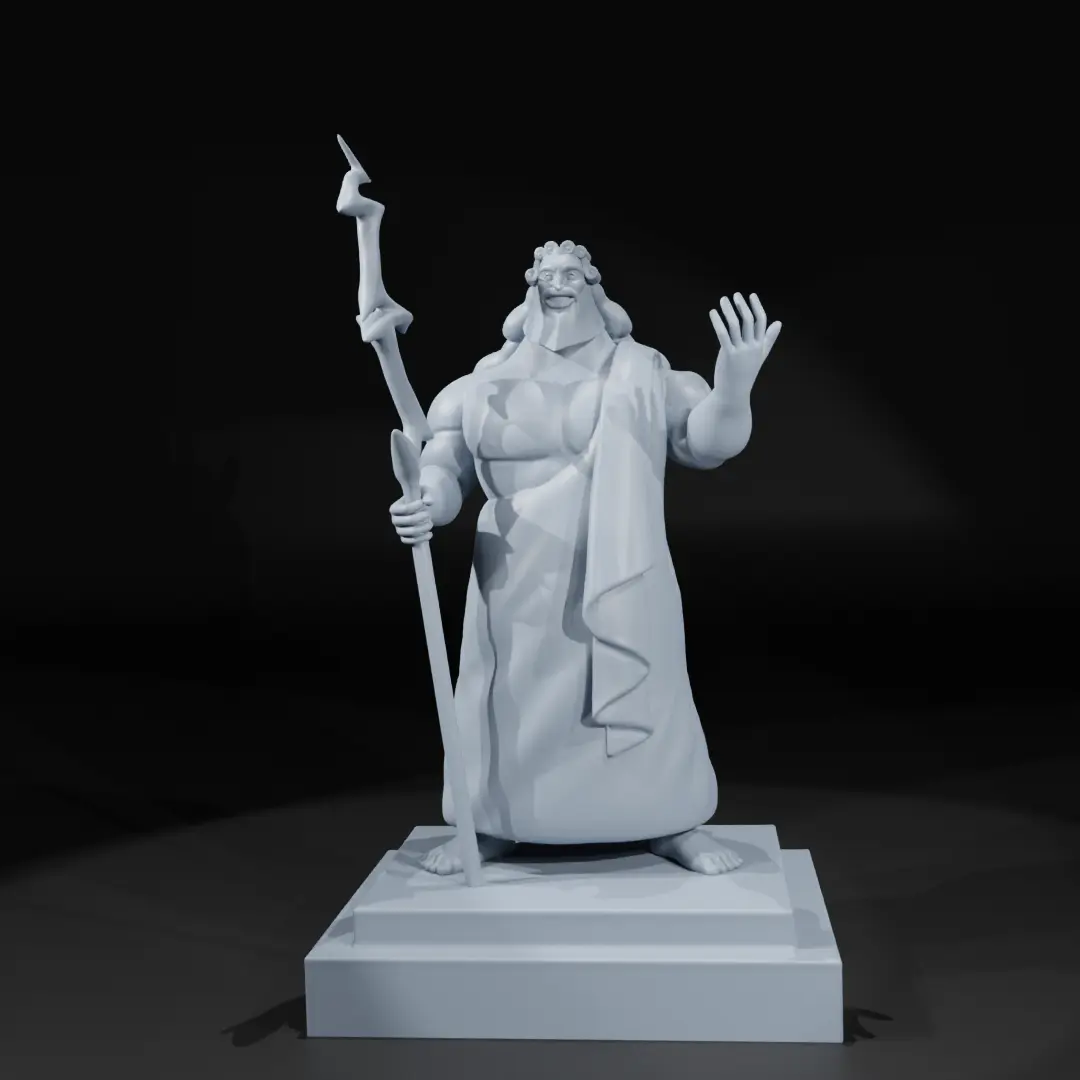 ZEUS - DISNEY 1997 - CARTONE ANIMATO HERCULES