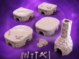 Blacksmith Forge | Tabletop 32mm Scatter Terrain-2