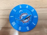 Miami Dolphins Drink Count Coaster (Single & Multi Color)-1