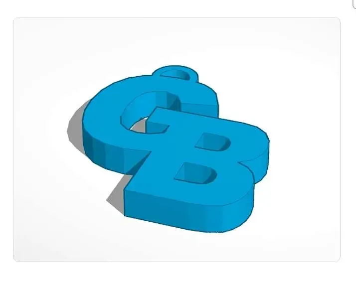 logo-ul meu Keychain 