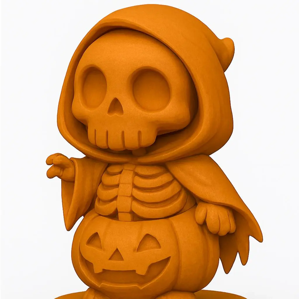 halloween cute esqueleton