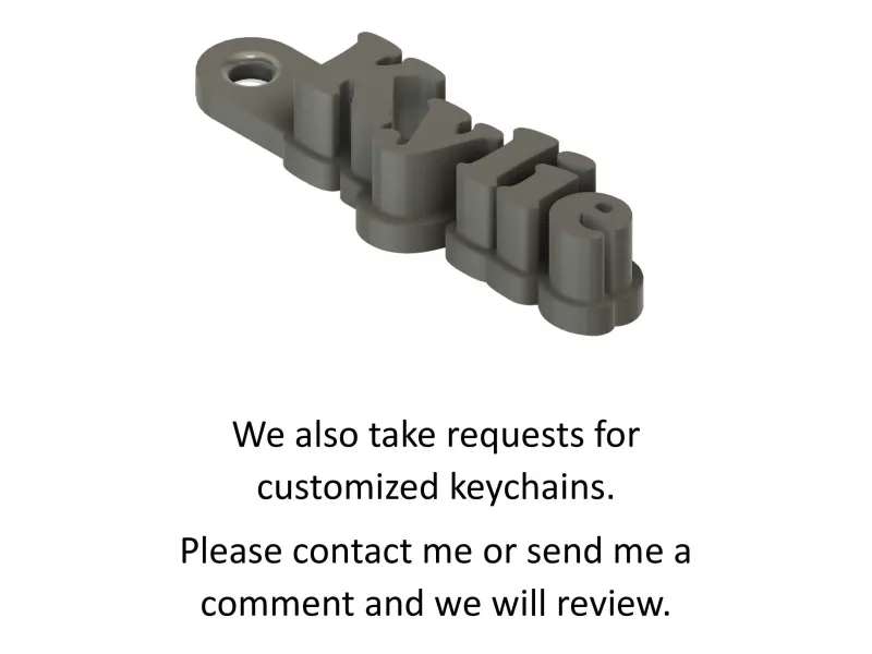 Kylie Keychain / Keyring