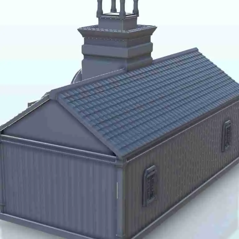 Wild West iglesia con campanario - western viejo ACW EE.UU. ci