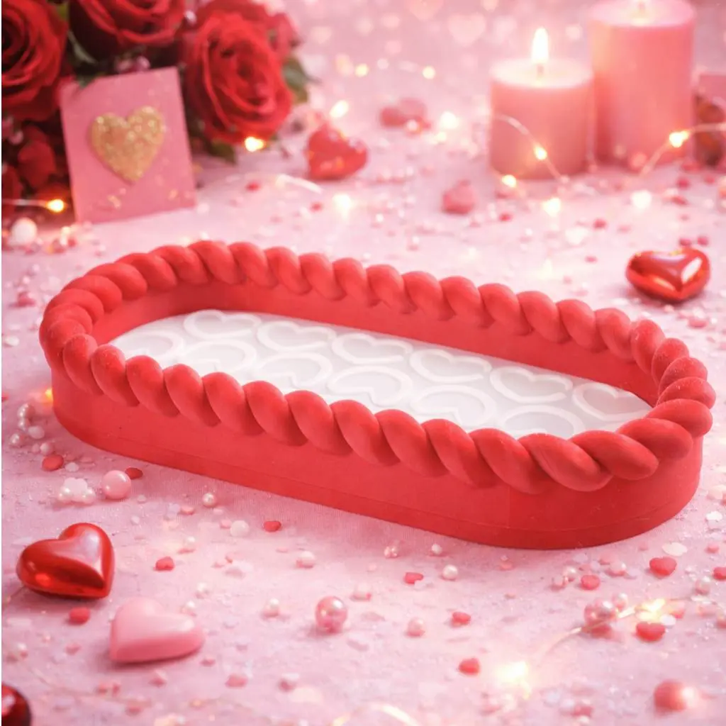 Heart Rope Tray – Romantic Valentine’s Day Decor