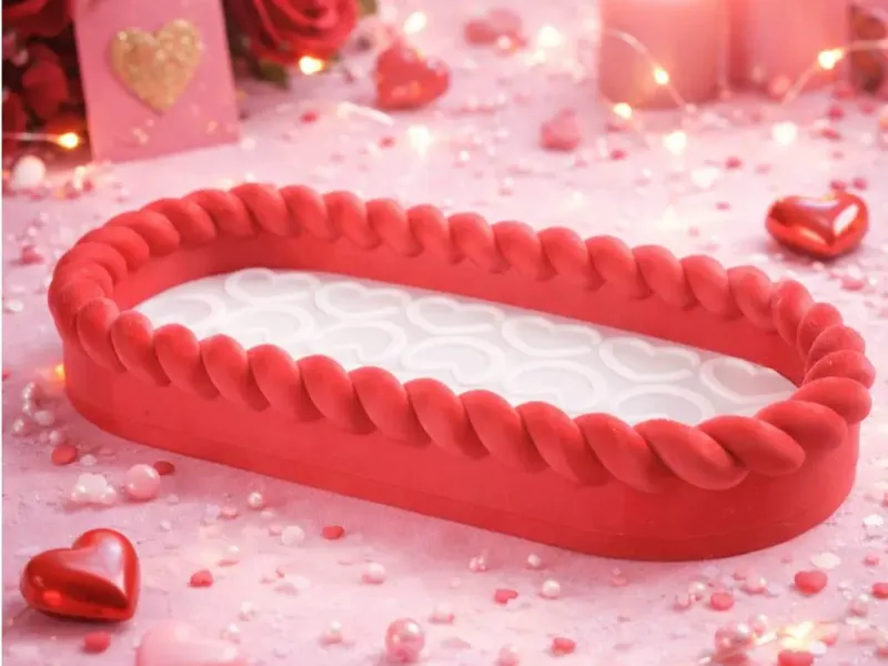 Heart Rope Tray – Romantic Valentine’s Day Decor