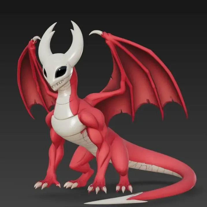 Hollow knight dragon