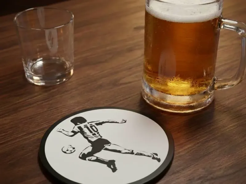 Diego Maradona Coaster 2