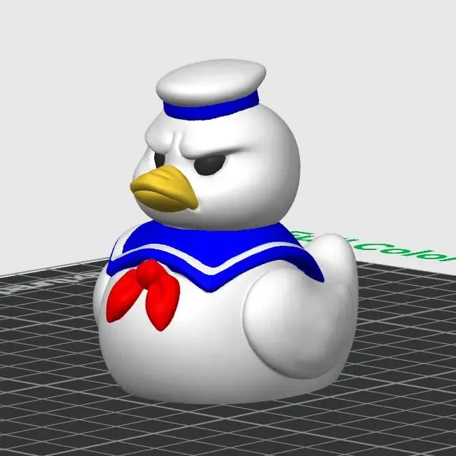 Stay Puft Marshmallow Man Duck