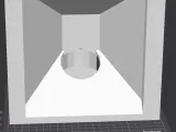 Lithophane night light frame-0