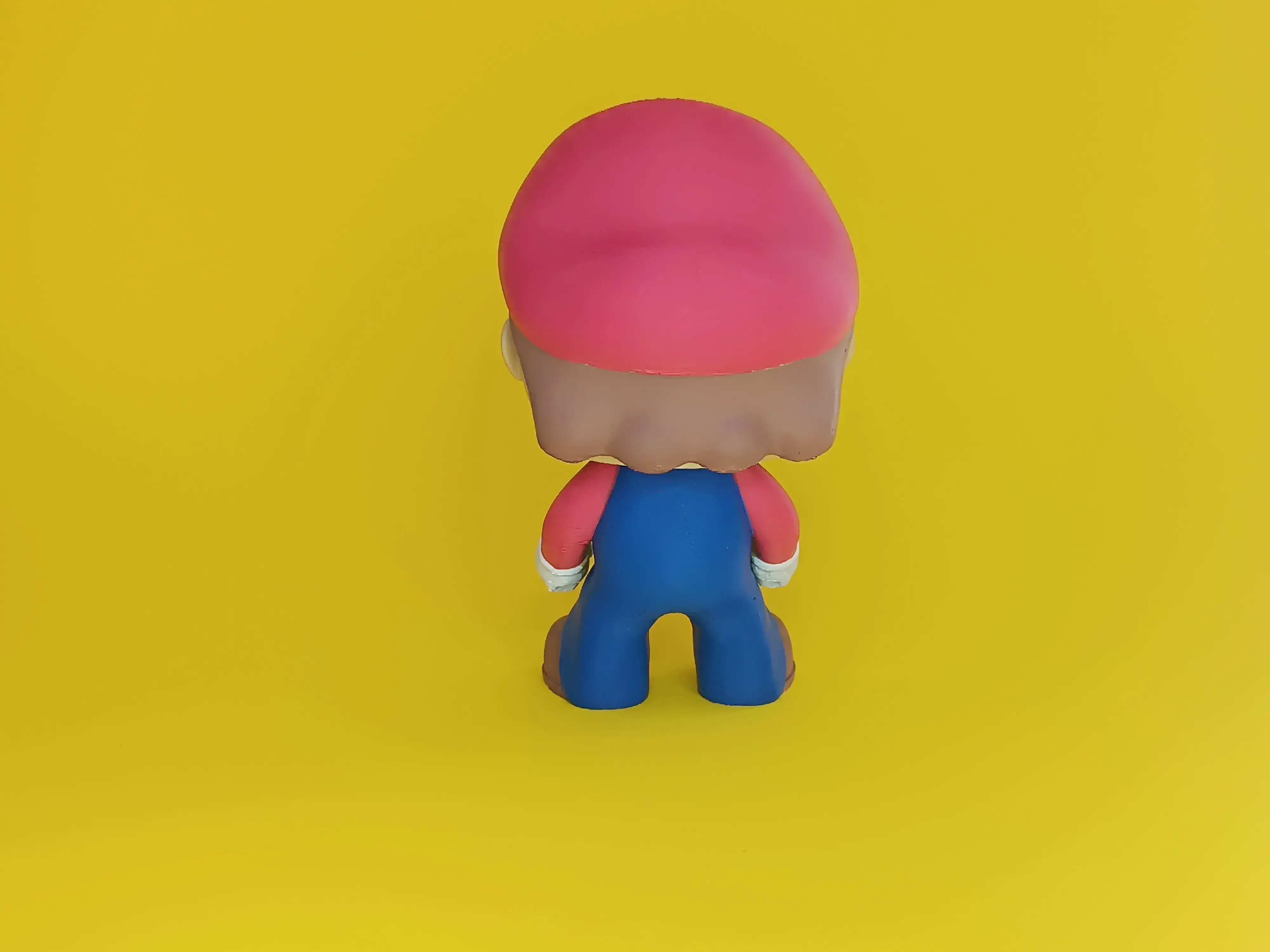 SUPER MARIO FUNKO POP BOBBLEHEAD STL + 3MF (COLORED VERSION)
