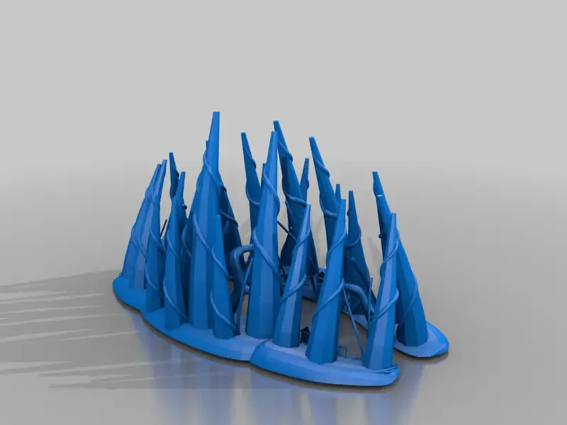 ribs forest - terrain - lp