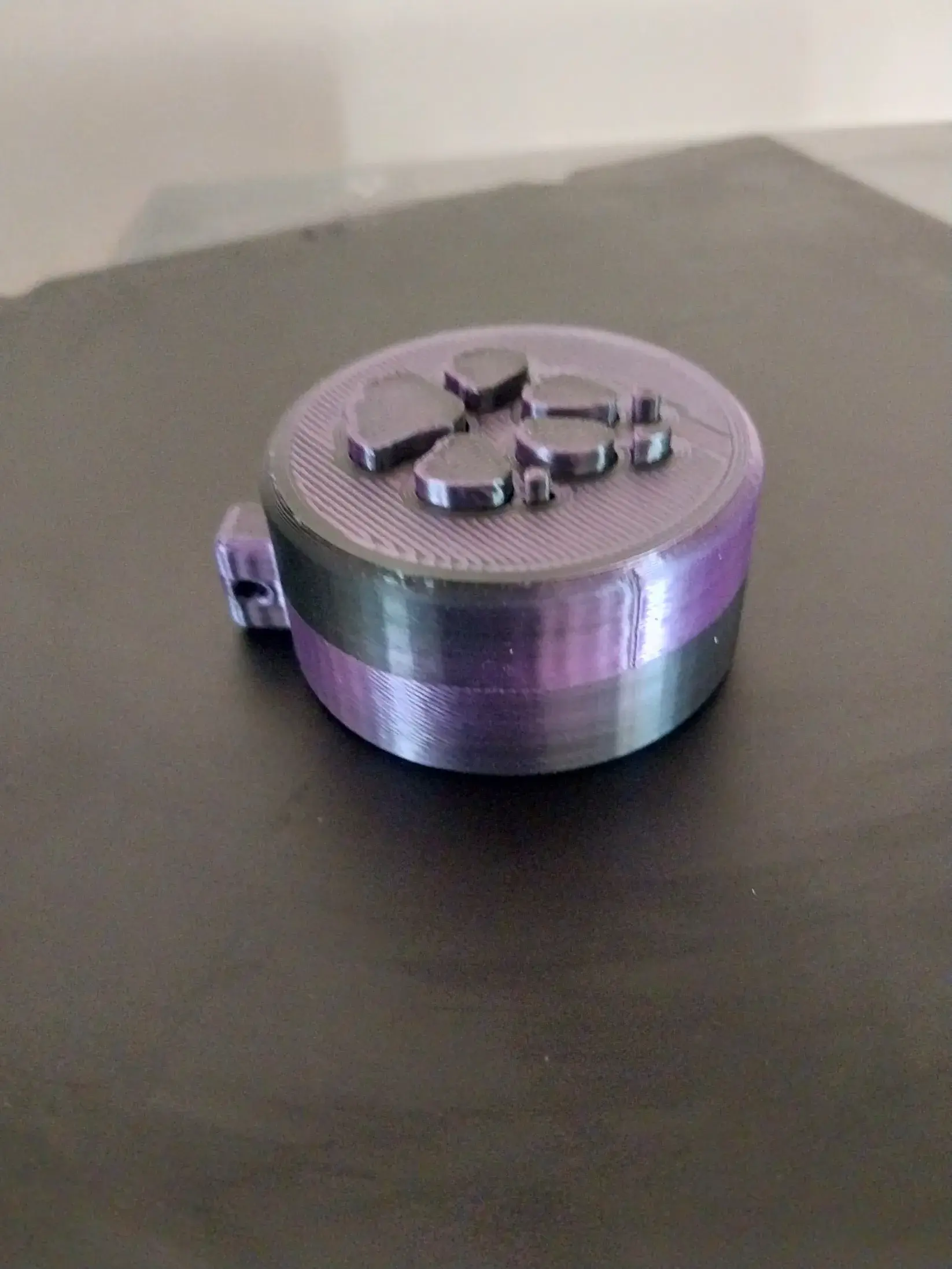 Paw Print Button Fidget
