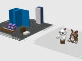 Bunny Reading a Book + Tracker-1