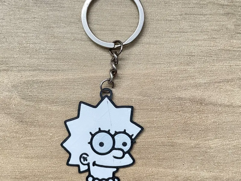 Llavero Lisa simpson