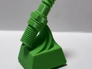 Spark plug mechanics decoration