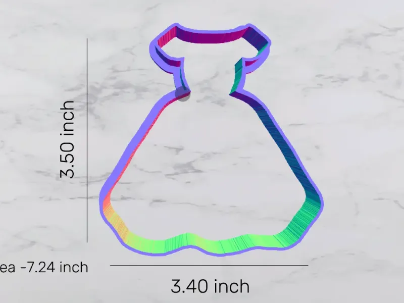 Dress Cookie Cutter