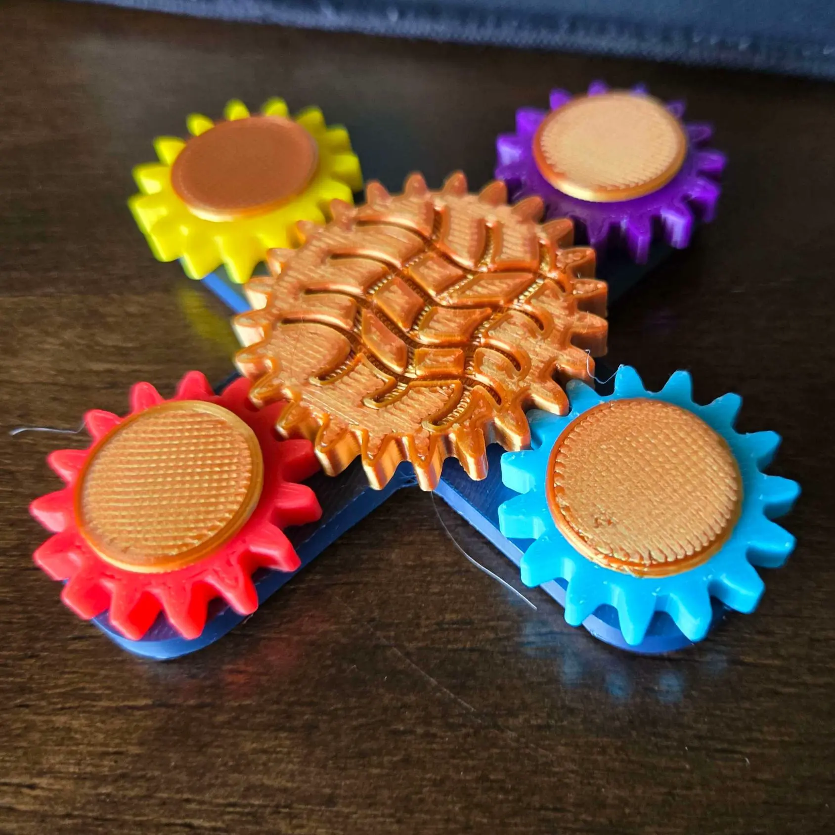 3D Printer Files | 3MF File | Geared Fidget spinner | Creality Cloud