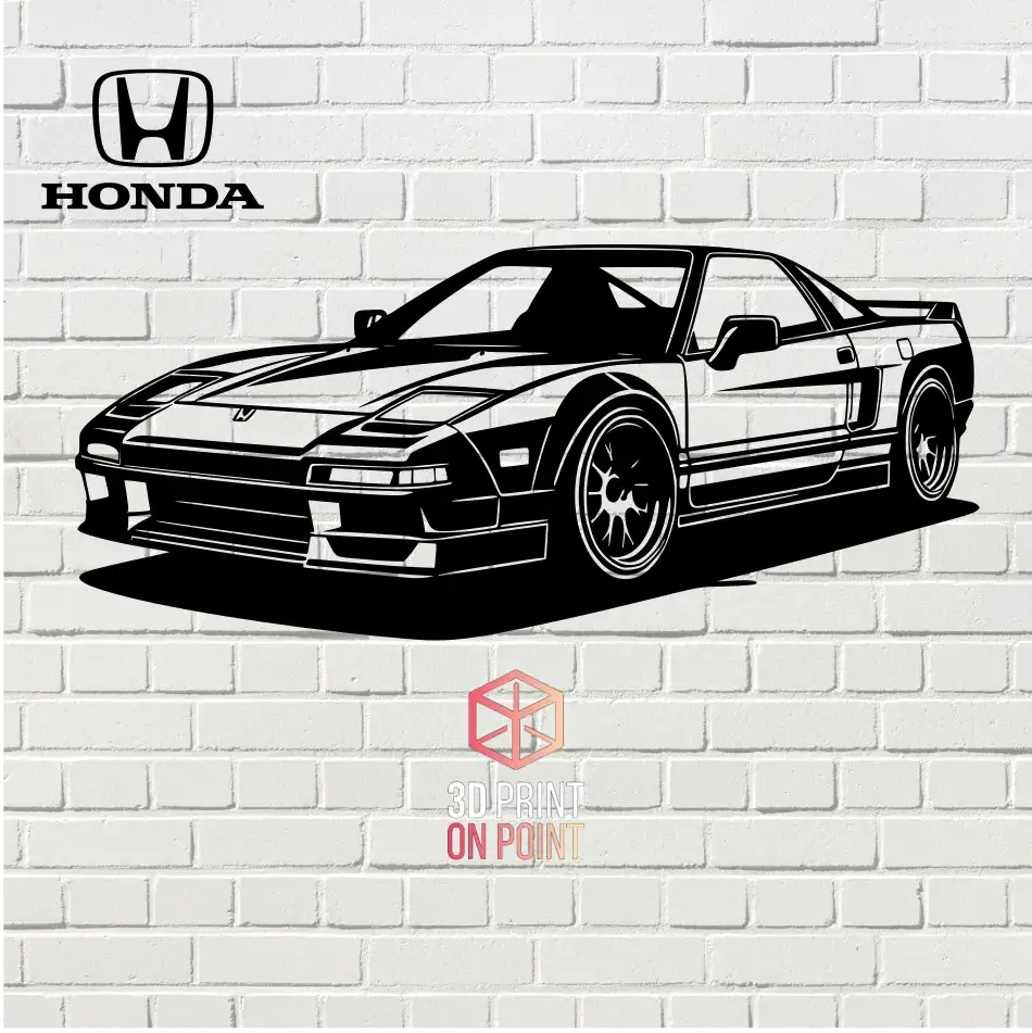 HONDA NSX VINTAGE - 2D WALL ART #2