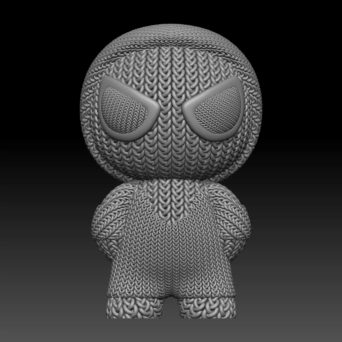 Knitted Spider Gwen