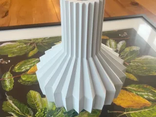 geometric vase