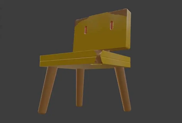 Souta Suzume as Chair Fan Art 