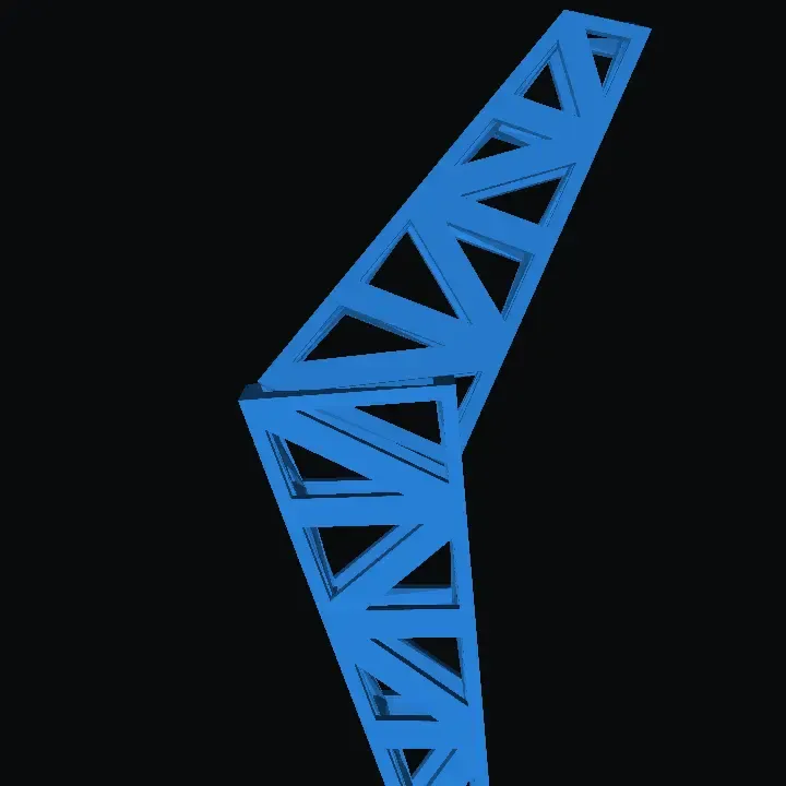 Editable Tesselated Combine Support Strands